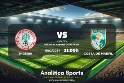 Pronóstico Nigeria – Costa de Marfil | Copa África (11/02/2024)