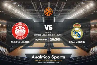 Pronóstico Olimpia Milano – Real Madrid | Euroliga (08/02/2024)