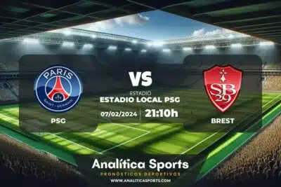 Pronóstico PSG – Brest | Copa de Francia (07/02/2024)
