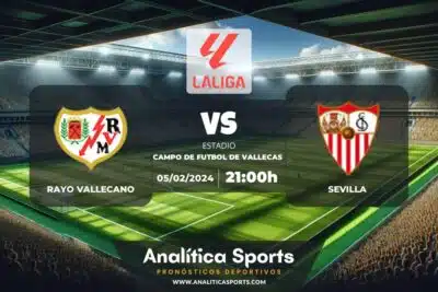Pronóstico Rayo Vallecano – Sevilla | LaLiga EA Sports (05/02/2024)