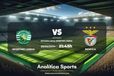 Pronóstico Sporting Lisboa – Benfica | Copa Portugal (29/02/2024)