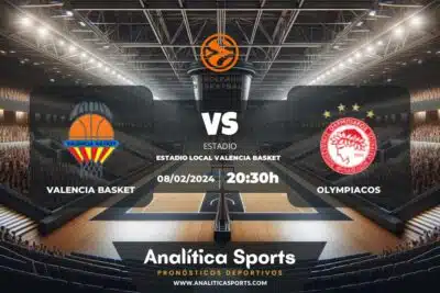 Pronóstico Valencia Basket – Olympiacos | Euroliga (08/02/2024)