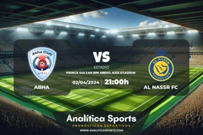 Pronóstico Abha – Al Nassr FC | Liga Profesional Saudí (02/04/2024)