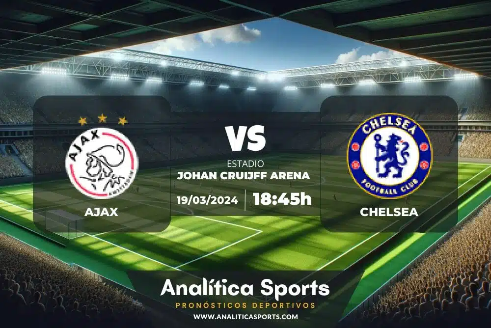 Pronóstico Ajax – Chelsea | Champions League Femenina (19/03/2024)