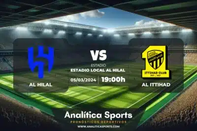 Pronóstico Al Hilal – Al Ittihad | Champions League Asia (05/03/2024)