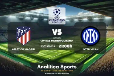 Pronóstico Atlético Madrid – Inter Milán | Champions League (13/03/2024)