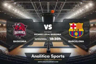 Pronóstico Baskonia – Barcelona | Liga Endesa (10/03/2024)