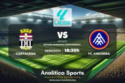 Pronóstico Cartagena – FC Andorra | LaLiga 2 Hypermotion (23/03/2024)