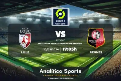 Pronóstico Lille – Rennes | Ligue 1 (10/03/2024)