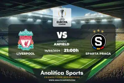 Pronóstico Liverpool – Sparta Praga | Europa League (14/03/2024)