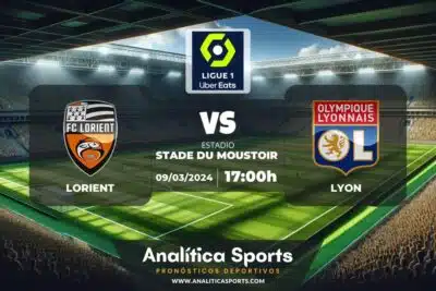 Pronóstico Lorient – Lyon | Ligue 1 (09/03/2024)