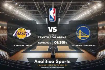 Pronóstico Los Angeles Lakers – Golden State Warriors | NBA (17/03/2024)