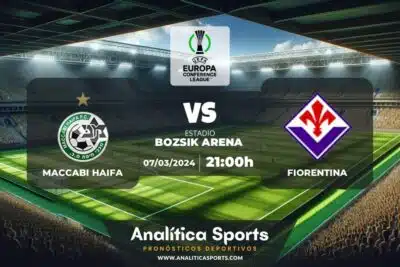 Pronóstico Maccabi Haifa – Fiorentina | Europa Conference League (07/03/2024)