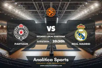 Pronóstico Partizan – Real Madrid | Euroliga (21/03/2024)