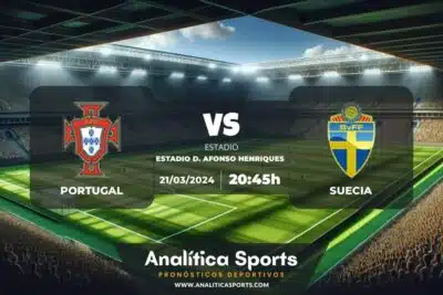 Pronóstico Portugal – Suecia | Amistoso (21/03/2024)