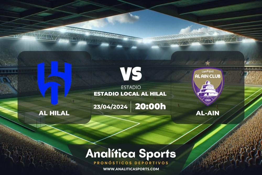 Pronóstico Al Hilal – Al-Ain | Champions League Asia (23/04/2024)