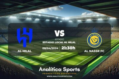 Pronóstico Al Hilal – Al Nassr FC | Súper Copa Saudí (08/04/2024)