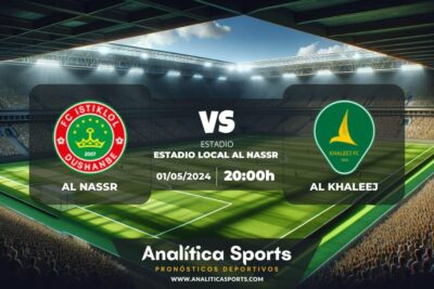 Pronóstico Al Nassr – Al Khaleej | King Cup (01/05/2024)