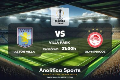 Pronóstico Aston Villa – Olympiacos | Conference League (02/05/2024)