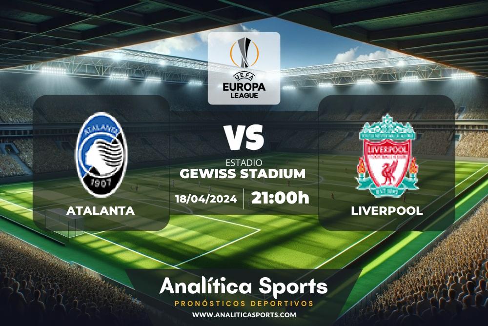 Pronóstico Atalanta – Liverpool | Europa League (18/04/2024)