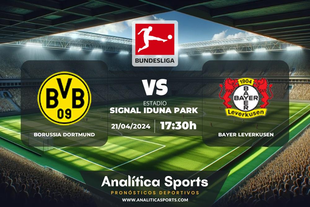 Pronóstico Borussia Dortmund – Bayer Leverkusen | Bundesliga (21/04/2024)