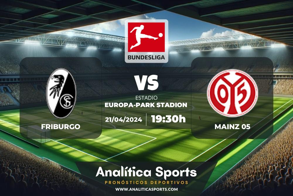 Pronóstico Friburgo – Mainz 05 | Bundesliga (21/04/2024)