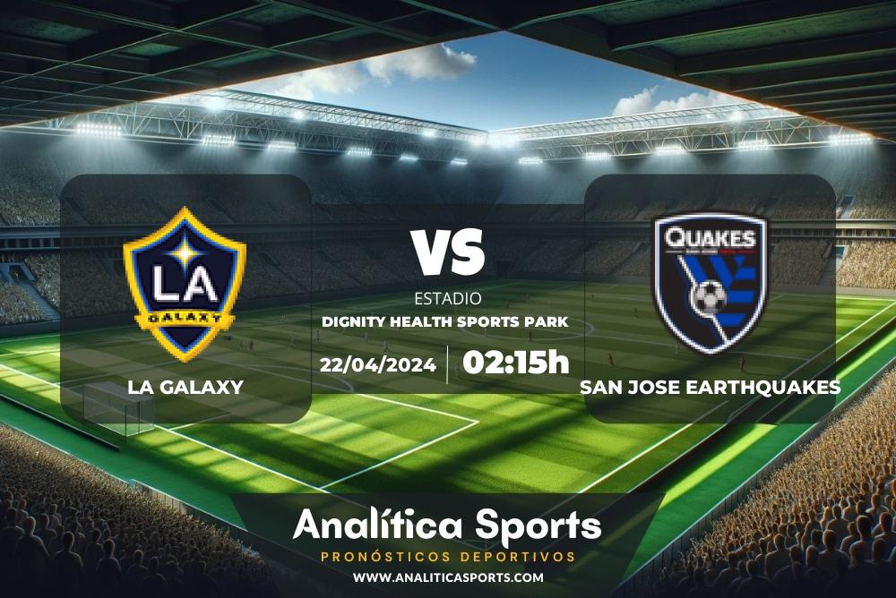 Pronóstico LA Galaxy – San Jose Earthquakes | Major League Soccer (22/04/2024)