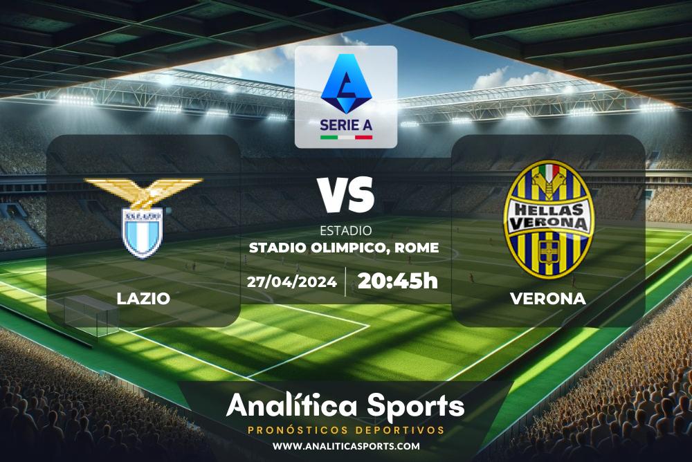 Pronóstico Lazio – Verona | Serie A (27/04/2024)