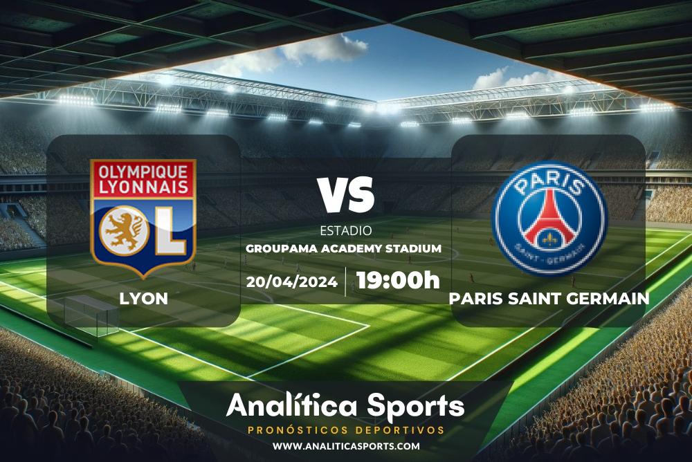 Pronóstico Lyon – Paris Saint Germain | Champions League (20/04/2024)