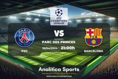 Pronóstico PSG – Barcelona | Champions League (10/04/2024)