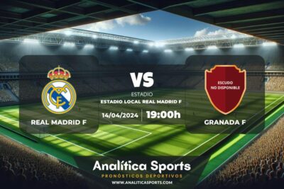 Pronóstico Real Madrid F – Granada F | Liga F (14/04/2024)
