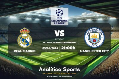 Pronóstico Real Madrid – Manchester City | Champions League (09/04/2024)