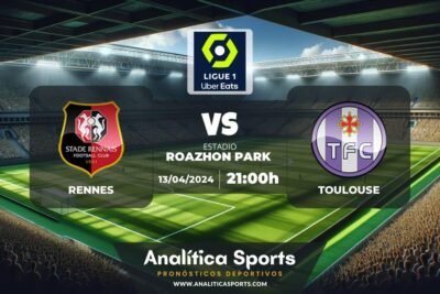 Pronóstico Rennes – Toulouse | Ligue 1 (13/04/2024)