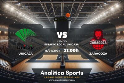 Pronóstico Unicaja – Zaragoza | Liga ACB (13/04/2024)