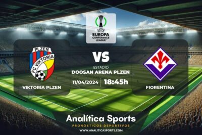 Pronóstico Viktoria Plzen – Fiorentina | Europa Conference League (11/04/2024)