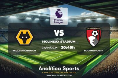 Pronóstico Wolverhampton – Bournemouth | Premier League (24/04/2024)