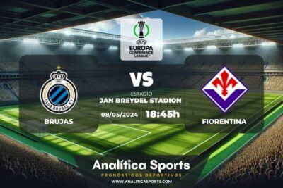 Pronóstico Brujas – Fiorentina | Europa Conference League (08/05/2024)